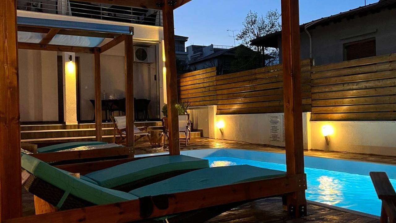 Villa Athina 1St Floor Nea Kallikrateia Екстер'єр фото