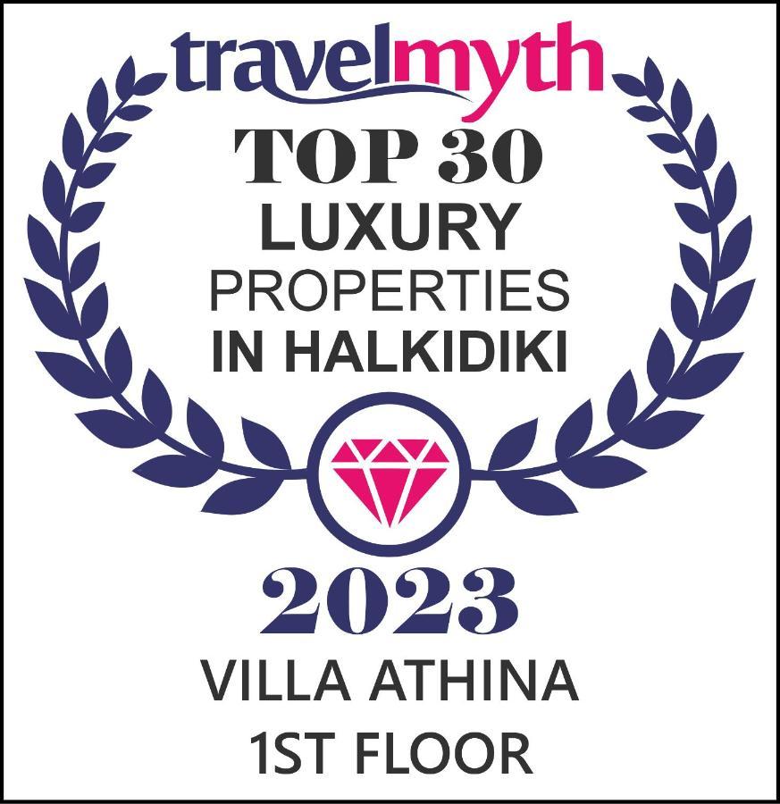 Villa Athina 1St Floor Nea Kallikrateia Екстер'єр фото